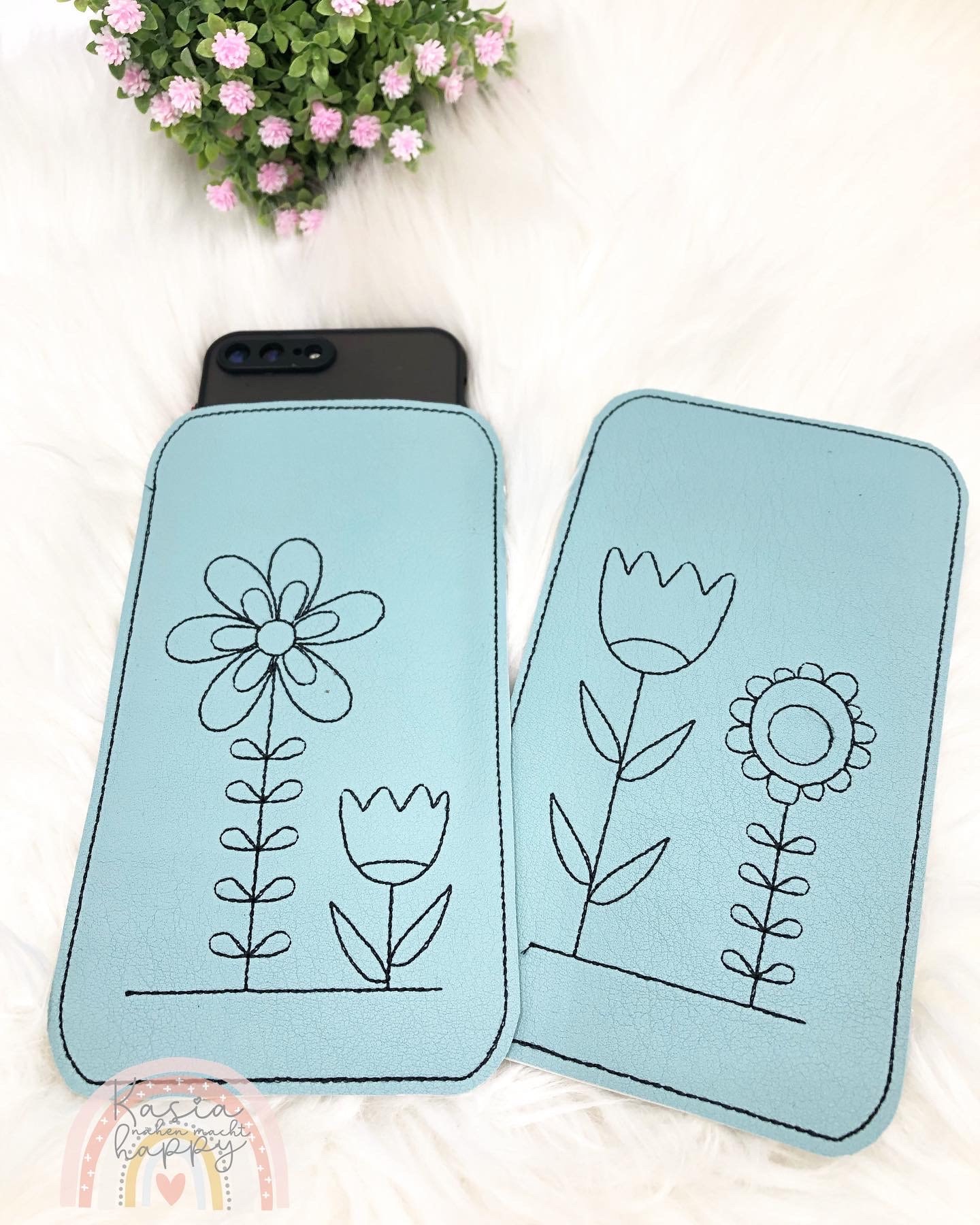 HAOYE Cover Per Honor X7a - Custodia Portafoglio In Pelle Goffrata Con Chiusura Magnetica, 2 Slot Per Carte, Supporto Per Video, Colore Lavanda - 2