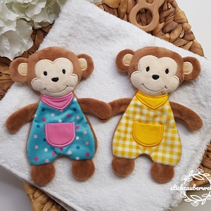 ITH broderidesign, apa, gosedjur, täcke, ITH broderidesign, broderimönster / broderimotiv, 16x26