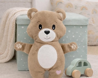 Archivo de bordado ITH, osito de peluche, juguete de peluche, ITH, archivo de bordado, patrón de bordado / motivo de bordado 18x28 y 18x30 (20x30)