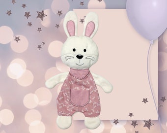 ITH embroidery file, Rabbit 2, cuddly toy, comforter, ITH embroidery file, embroidery pattern / embroidery motif, 18x28
