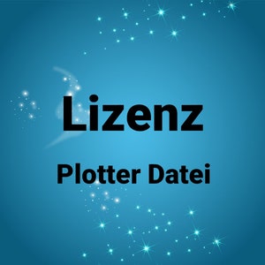 License for a plotter file
