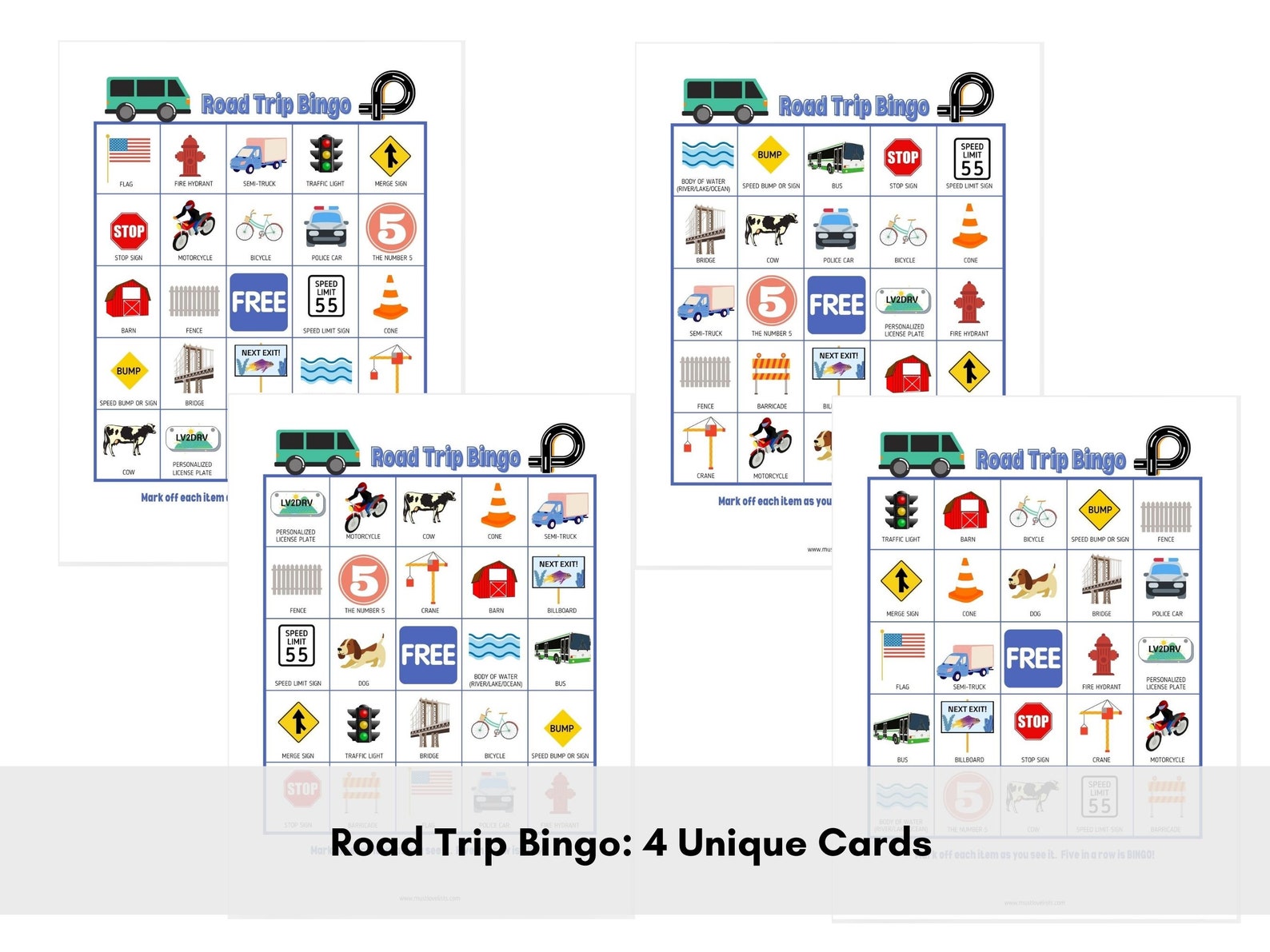 Printable Road Trip Journal, Road Trip Activity Book, Kids Travel ...