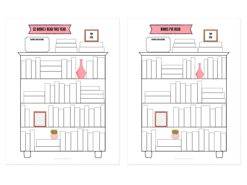 Leeslogboekbundel, boekenliefhebberbundel, boeknotities, boekenplanklijst afbeelding 6