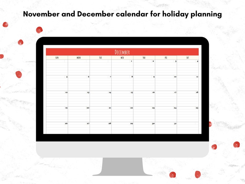 Google Sheets Christmas planner to organize gift lists, advent activities, menus, baking, reading list.