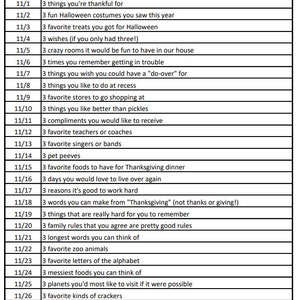 365 tägliche Journal Prompts für Kinder: Fragen schreiben (PDF Download) Bild 6