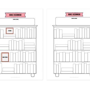 Leeslogboekbundel, boekenliefhebberbundel, boeknotities, boekenplanklijst afbeelding 5