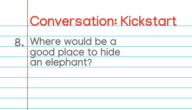 printable family conversation card