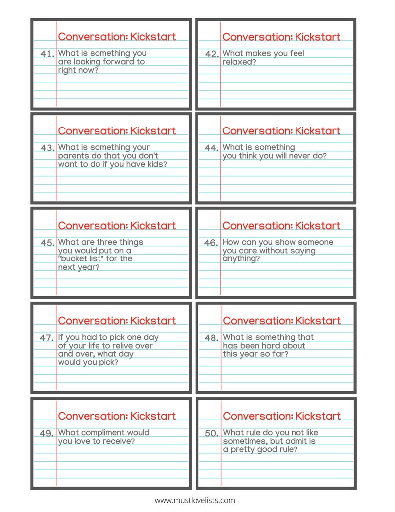 printable conversation starter cards