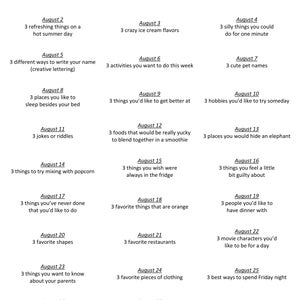 365 tägliche Journal Prompts für Kinder: Fragen schreiben (PDF Download) Bild 7