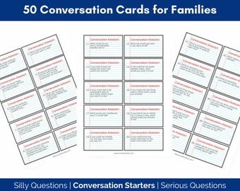 Gesprächs-Starterkarten: 50 Fragen (PDF-Muster)