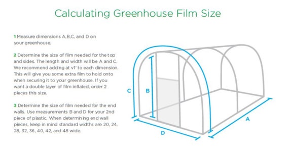 Clear Greenhouse Plastic Sheeting Film-Garden Polyethylene Covers For Greenhouse Plants Windproof Frost Dust Proof 6 56 16 4ft