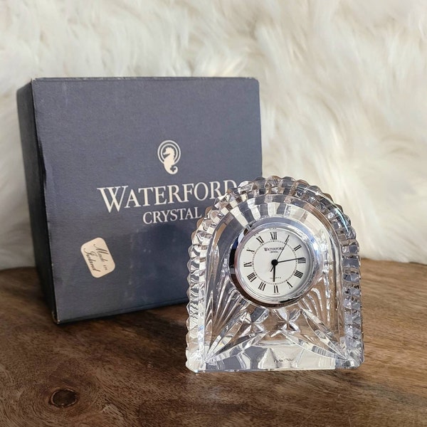 Waterford Crystal Clock Etsy