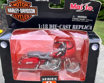 4 Maisto Harley Davidson Motorcycles Diecast 1:18 - Etsy