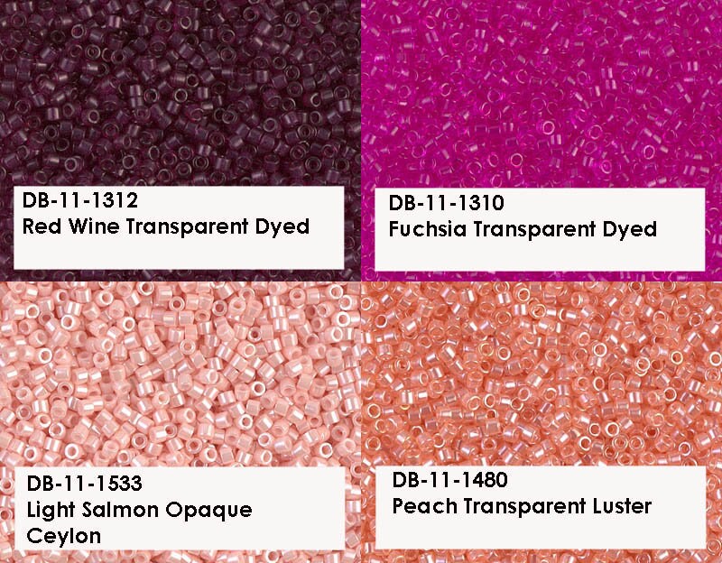 15-1312, Miyuki 8.2g Dyed Transparent Wine 15-1312, Miyuki 8.2g Dyed Transparent Wine