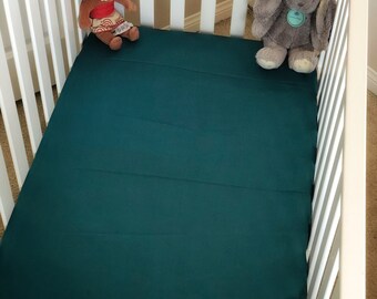 plain crib sheets