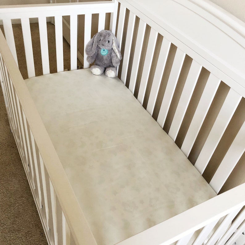 Handmade Charmeuse Satin Baby Fitted Crib Sheet Etsy