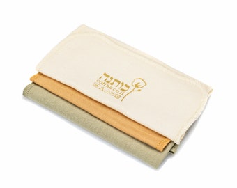 3 Pack Reusable Wipe Made of 100 % Organic Cotton, Chemical free, Ecological, Soft