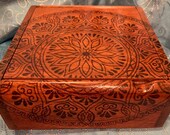 Shine On Mandala Cigar Box