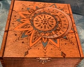 Petite Moon Mandala Cigar Box
