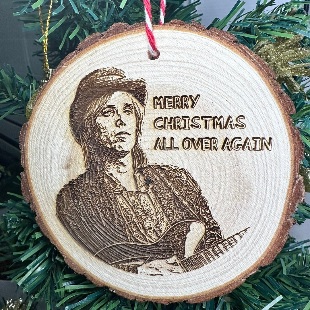 Tom Petty Christmas Ornaments 