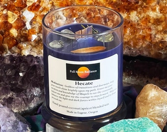 Hecate Greek Goddess of Witchcraft, Magick Ritual Candle