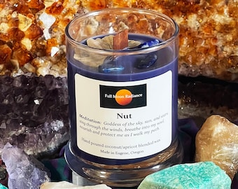 Nut Egyptian Goddess of the sky Ritual Candle