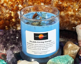 Health Giving Energy Candle Ritual Candle Gift for Cancer Patient Gift for Cancer Survivor Gift for Sick Friend