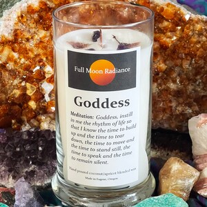 Goddess Element Spirit Direction Ritual Candle for Magic, Wicca, and Pagan Spells