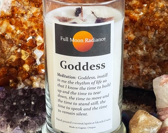 Goddess Element Spirit Direction Ritual Candle for Magic, Wicca, and Pagan Spells