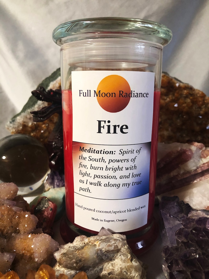 Elemental Shell Candle Elemental Candle Bundle - Etsy