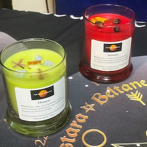 Spring Wiccan Holiday Candles