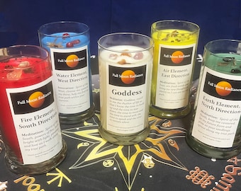 Paquete de velas elementales