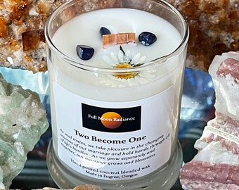 Intention Candle for Wedding, Engagement, or Anniversary Gift
