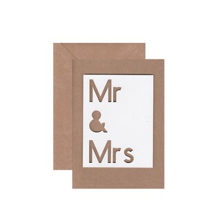 Personalised wedding card | Handmade greeting card