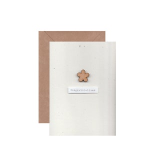 Tarjeta de felicitación / Tarjeta de felicitación hecha a mano