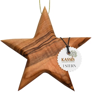 Christmas decoration tree decoration Christmas star pendant 8 cm Christmas gift gift idea