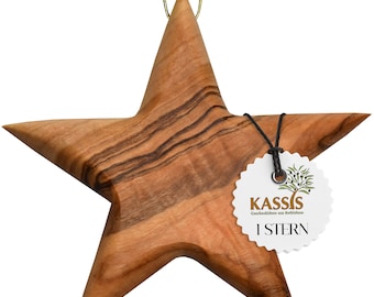 Décoration de Noël décoration de sapin pendentif étoile de Noël 8 cm cadeau de Noël idée cadeau