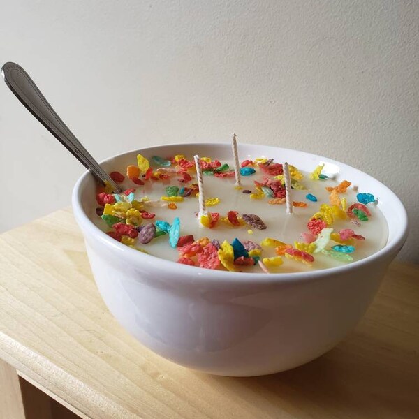 Cereal Candle Etsy