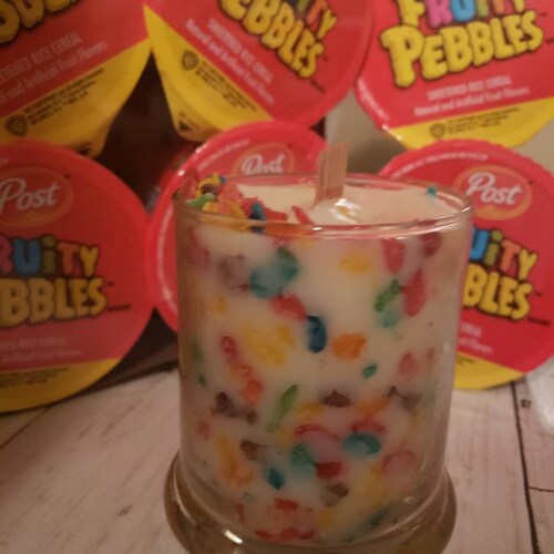 Fruity Pebbles Cereal Candle Bowls Etsy
