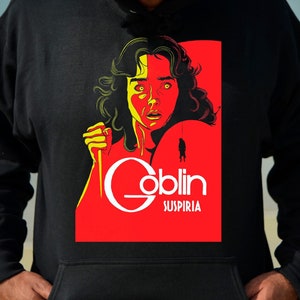 Goblin Suspiria Hoodie: Unisex Italian Horror Film Sweatshirt,