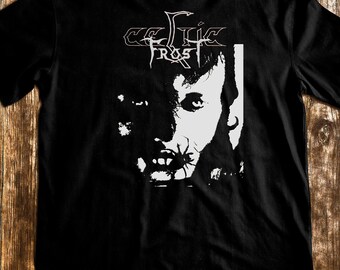 Celtic Frost T Shirt Unisex Black metal stencil style t-shirt, Monotheist Album, old school shirt Band Tee S-M-L-XL-XXL-3XL-4XL Oversized Celtic Frost T Shirt Unisex Black metal stencil style t-shirt, Monotheist Album, old school shirt Band Tee S-M-L-XL-XXL-3XL-4XL Oversized