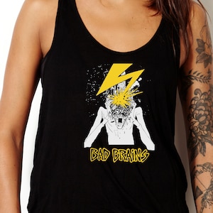 BAD-brains-tank-top-womens-shirt-punk-dc-hardcore-Punk-Reggae-Rastafari-Band-Tee-small-2xl-gig-concert-top-80s-metal-rasta-girls-gift-music-concert-gig-tshirt-rock-hardrock-apparel-vintage-minor-threat-I-against-I