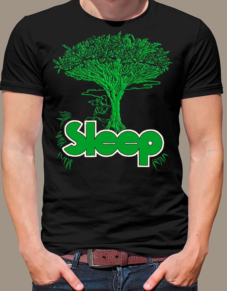 Sleep Band T Shirt Unisex Doom Metal Stoner Metal Power Dopesmoker Band