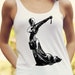Cyber Mother Women Tank Top  Cyberpunk Steampunk Cyborg Rock Dark Tee 