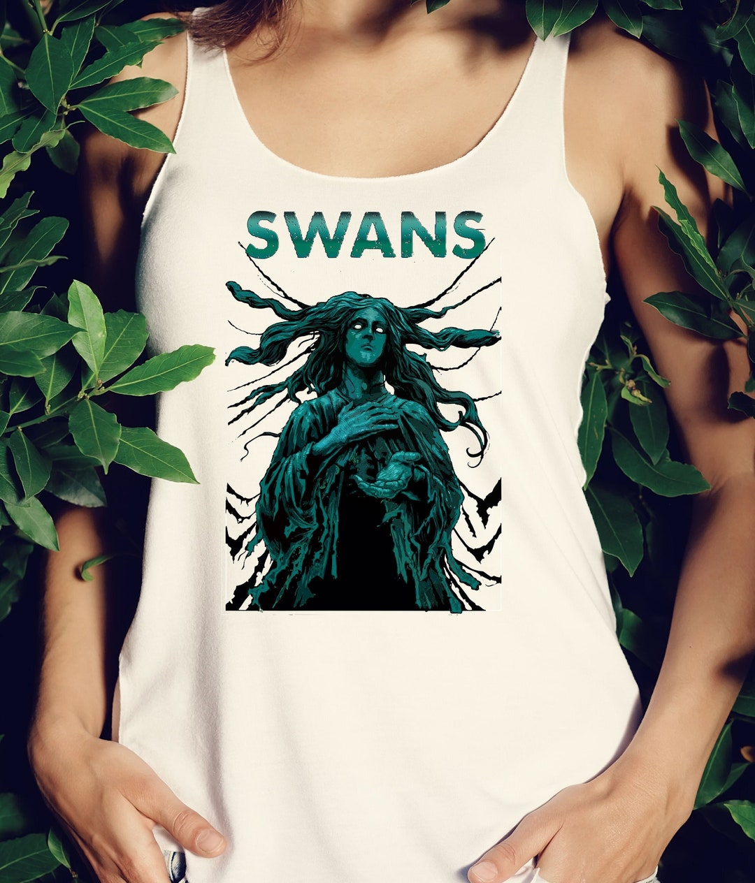 SWANS Tshirt, Racerback Tank Top, Band Shirt, Industrial, Swans NYC