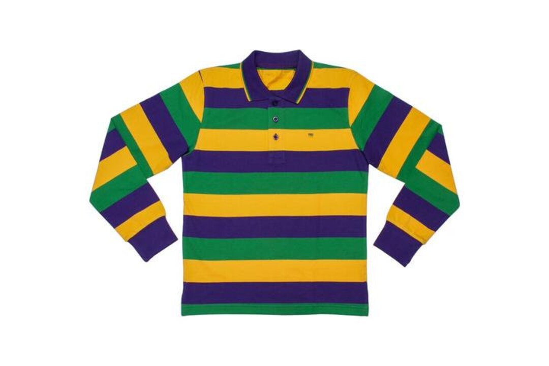 Mardi Gras Kids Rugby Polo Shirtmardi Gras Traditional Shirtmardi Gras