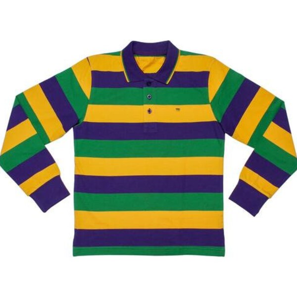 Mardi Gras Rugby Shirt Etsy
