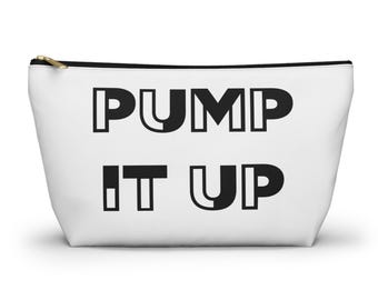 Breast Pump Equipment Accessory Pouch, Pump It Up Bag, T-bottom Storage Case, Breastfeeding Supplies Organizer, Pumping Station Zipper Pouch