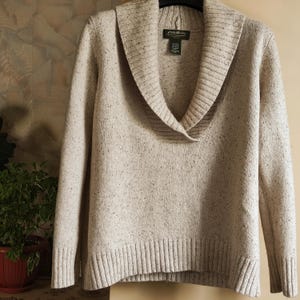 Vintage Eddie Bauer Cotton Sweater - Etsy