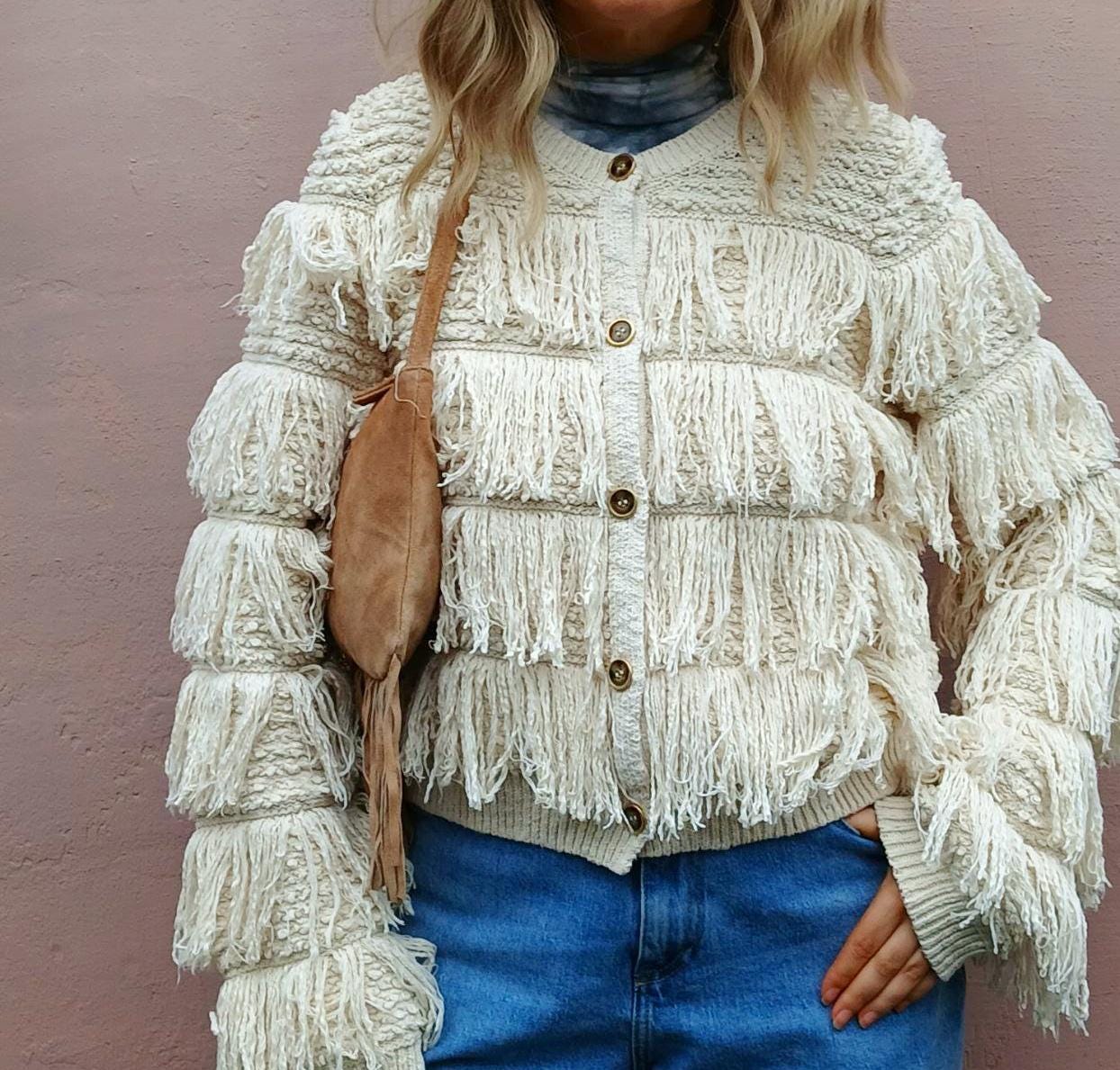 Shaggy Cardigan - Etsy Shaggy Cardigan - Etsy